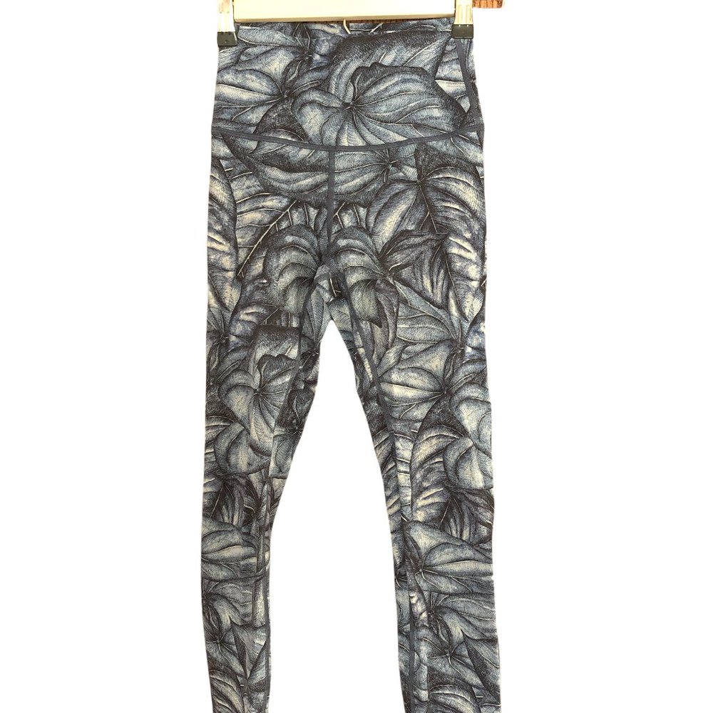 Lululemon Buttery soft leaves leggings